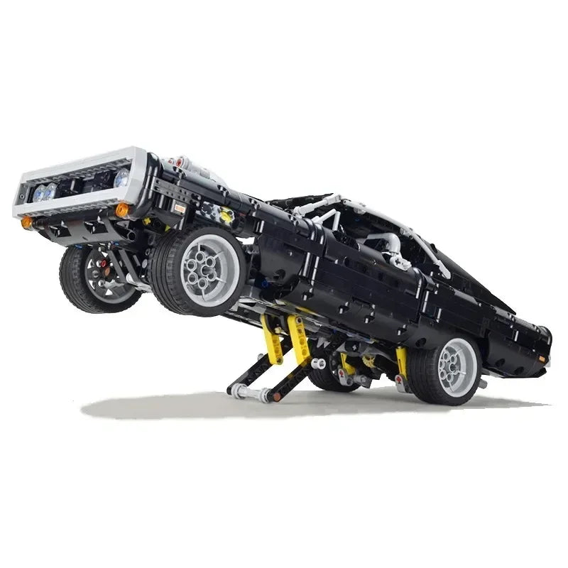 2024 New High Difficulty Racing Car Building Blocks – 1077PCS Model, Assemble Bricks for Kids Birthday & Christmas Gifts