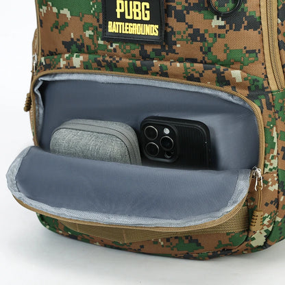 Camouflage Large-Capacity Backpack – Zipper Closure Hiking & Outdoor Adventure Travel Bag