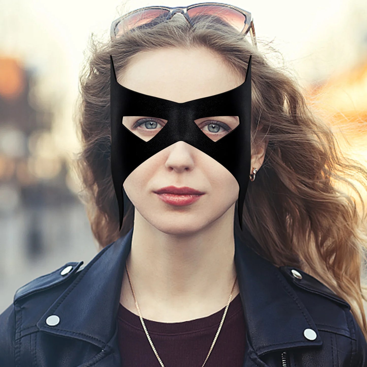 Bulex Nightwing Cosplay Costume – Adult Bat Superhero Outfit with Eye Mask for Halloween & Masquerade
