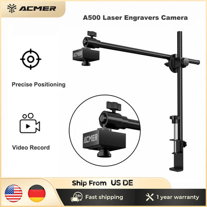 ACMER A500 Laser Engraver Camera - HD Camera for Precise Positioning & Video Recording