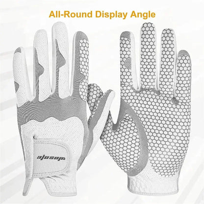 Premium Men’s Golf Glove – Left Hand, Breathable, Non-Slip, Shock Absorbing, Perfect for Gifting