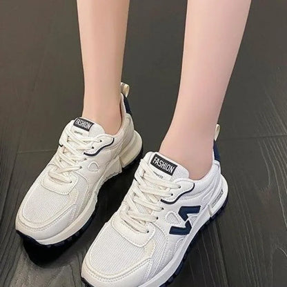 Sports Shoes for Women – 2024 Spring New Versatile Anti-Slip Casual Shoes, Soft Sole Running Little White Shoes