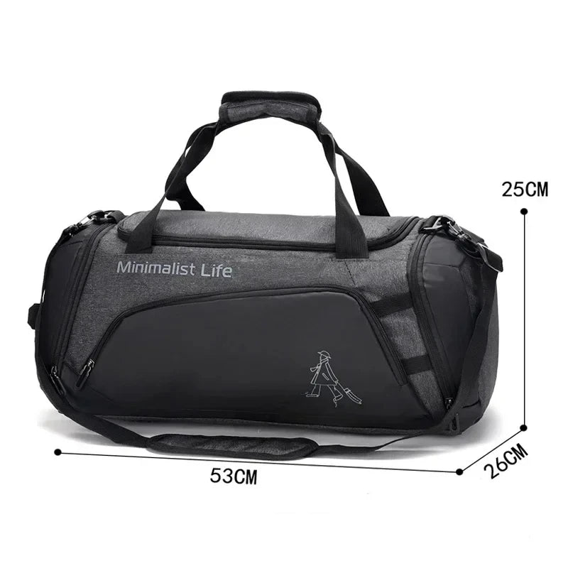 Waterproof Sports & Gym Bag - Durable Multifunctional Training, Fitness, & Swimming Tote