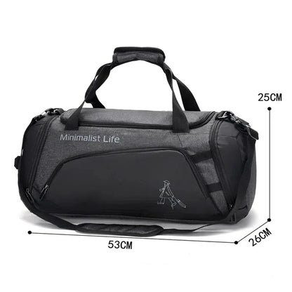 Waterproof Sports & Gym Bag - Durable Multifunctional Training, Fitness, & Swimming Tote