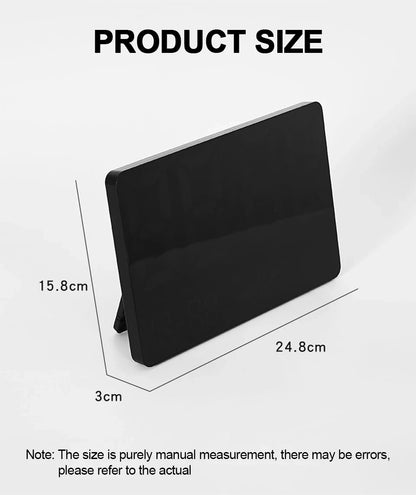 High-Definition Large-Screen Digital Wall Clock – Multi-Function Weather Clock with Temperature, Humidity Display & Color Alarm