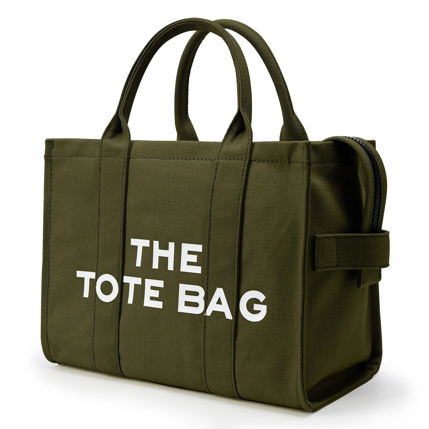 THE TOTE BAG — Designer Fashion Canvas Handbag for Women, Adjustable Shoulder & Crossbody Strap, Large Capacity