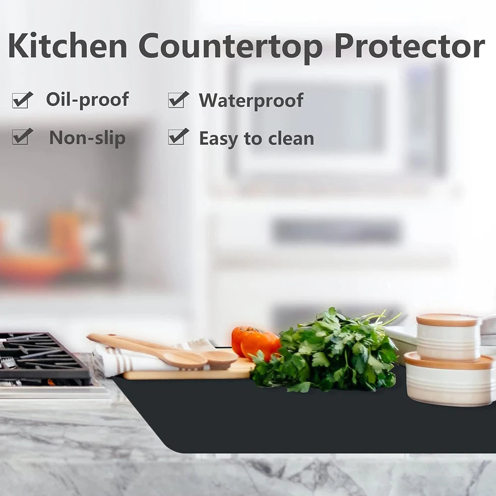 Silicone Table Protector Placemat 40x60cm – Heat Resistant, Waterproof, Non-Slip Mat for Kids Crafts & Kitchen Counter