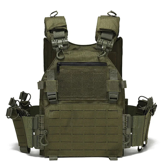 Outdoor Training Vest – Multi-Functional Waterproof MOLLE Expansion Quick-Release Wear-Resistant Tactical Vest