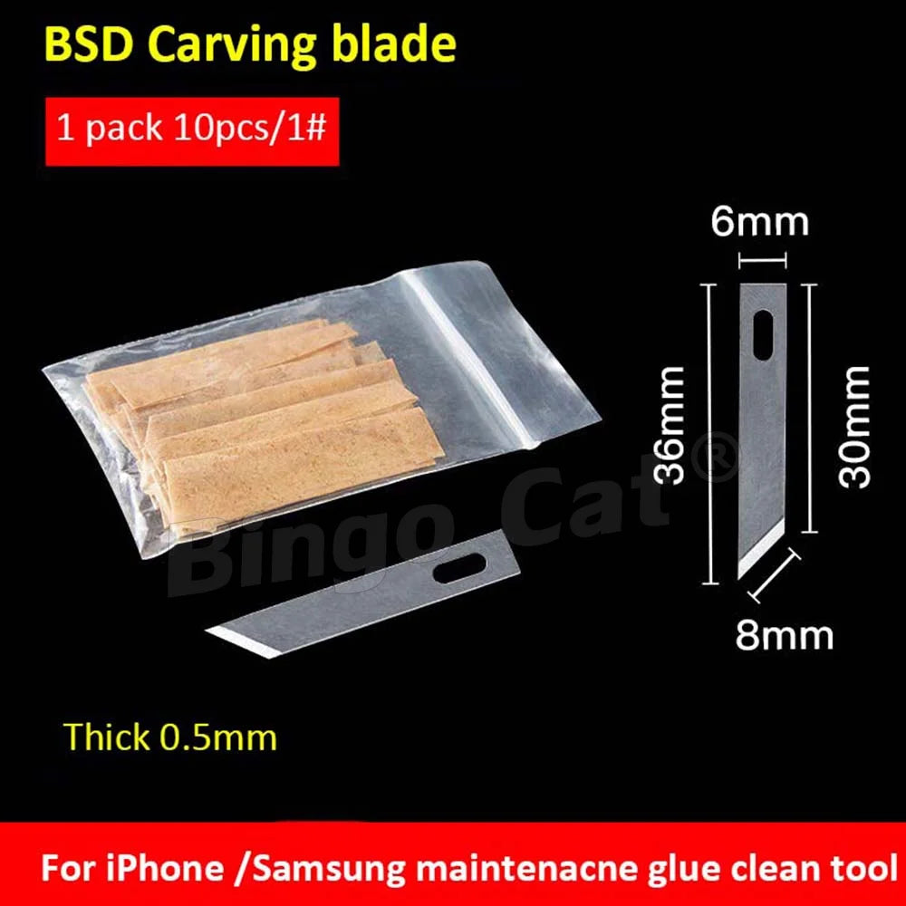 Back Cover Glass Remover Tool Kit for iPhone 15, 14, 13, 12, 11 Pro Max – Phone Repair Rear Housing Glass & Glue Removal