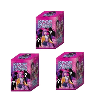 Anime Kpop Devil Hunter Blind Box — Disassembly Fun Mini Statue, Desktop Collectible Model, Gift & Decoration
