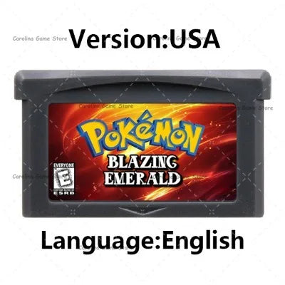 GBA 32-Bit Game Cartridge | Pokemon Series Yellow Sword Shield Arceus Legend Console Card