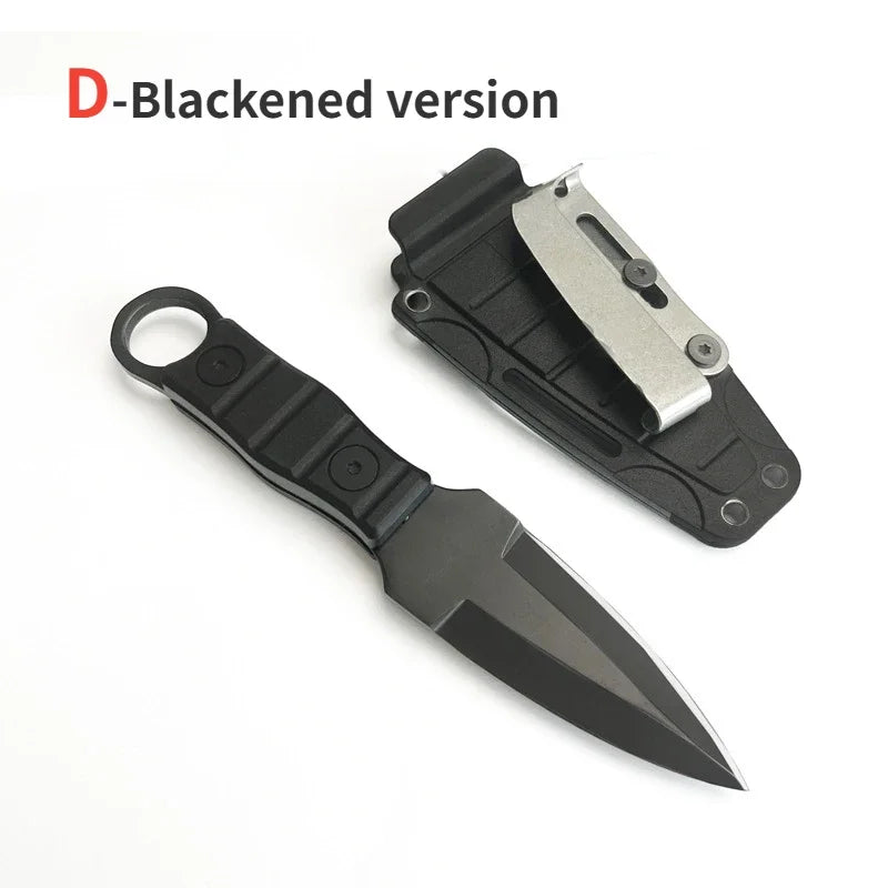 Outdoor Survival Knife - High Hardness EDC Camping Utility Knife with K Sheath