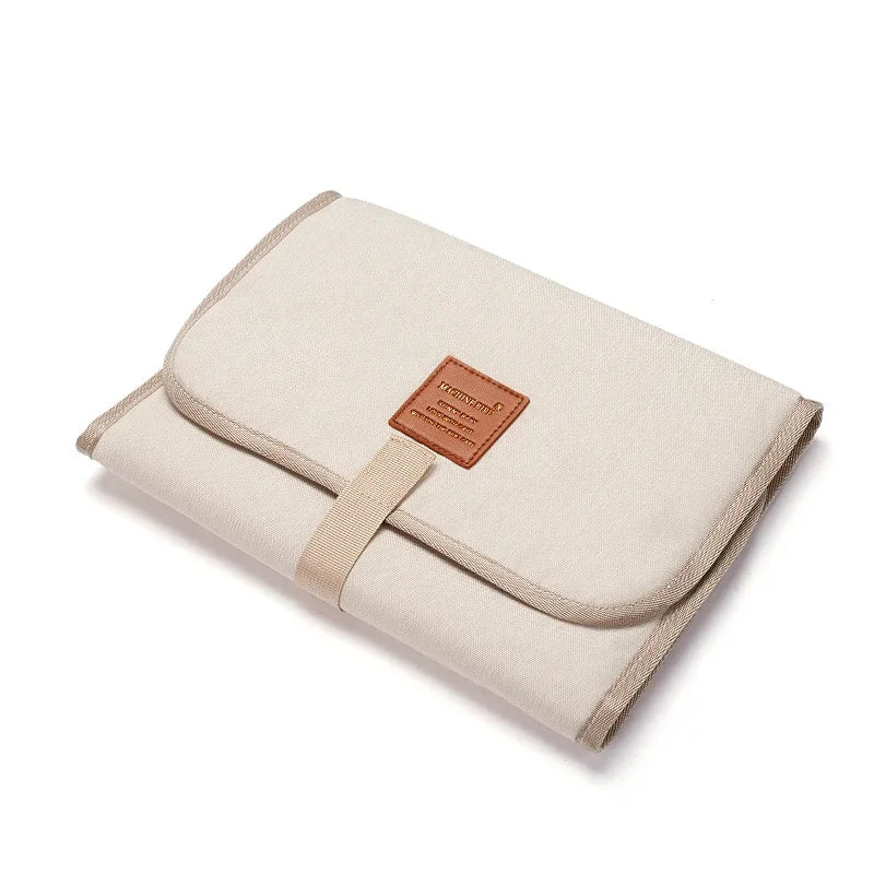 Waterproof Baby Diaper Changing Mat – Portable Foldable Play Mat, Washable Compact Travel Nappy Mat