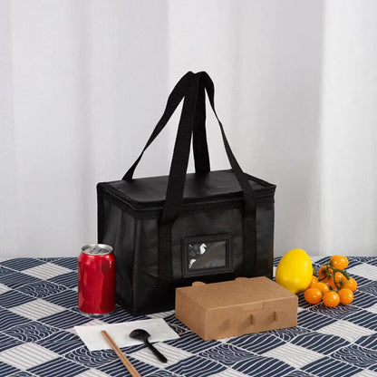 70L Large Capacity Insulated Cooler Bag – Thermal Foil Lunch & Food Storage Tote, Portable Zip Picnic & Camping Bag for Hot & Cold Retention