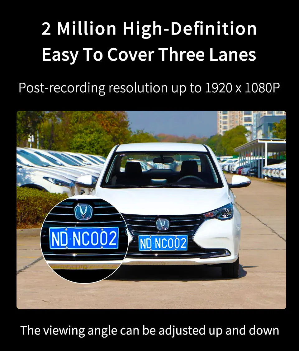 4K Dash Cam Car Mirror – 3840x2160P Video Recording, Wireless CarPlay & Android Auto, 5G WiFi, GPS Navigation