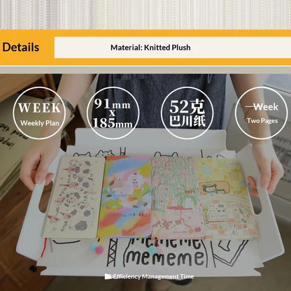 2027 Pocket Weekly Planner Notebook - Compact Schedule Organizer for Daily Planning & Productivity
