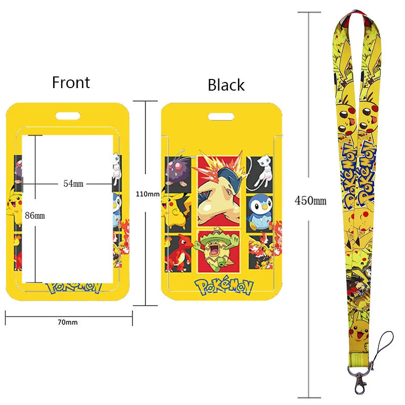 Neck Strap Lanyard for Keys and ID Cards – Badge Holder, Keychain, Key Rings, Fashion Accessory Gift