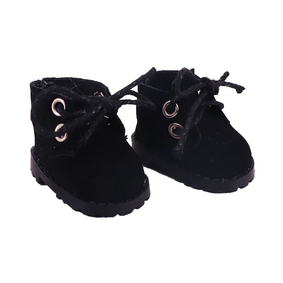 3.8cm Doll Shoes for 17cm Labubu Plush Doll – Accessories Gift for Girls