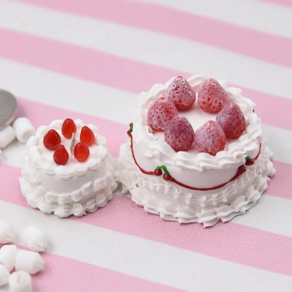 6pcs Mini Cake Dessert Food Nozzles Set - Press Clay Nozzles, Sharpener, Milk Cream Tools for Mini Clay Creations