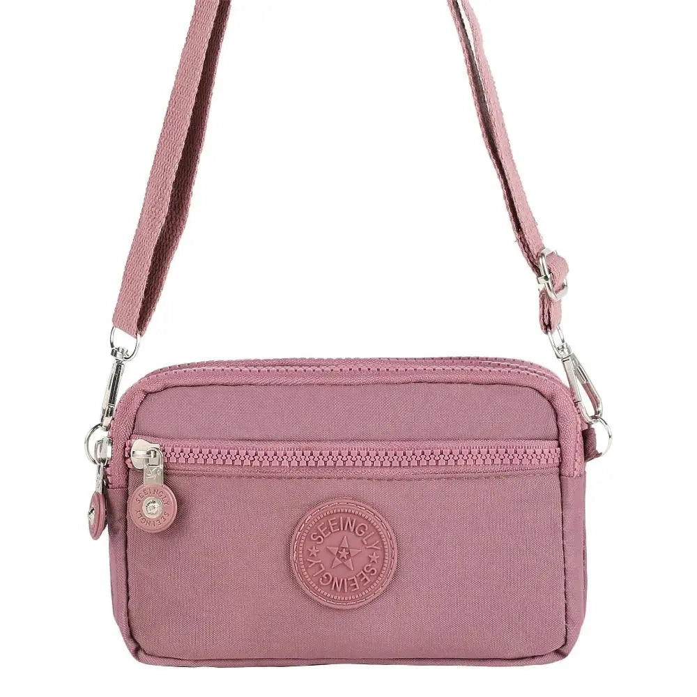 Women’s Large Capacity Handbag – Fashionable Portable Crossbody & Shoulder Bag with Zipper, Messenger Style
