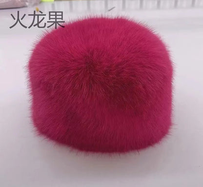 Faux Fur Winter Headband – Women’s Fluffy Earwarmer Cap for Ski, Snow & Outdoor Wear
