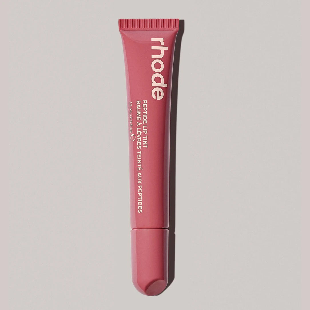 Rhod Moisturizing Lip Balm & Gloss - Mirror Shine Long Lasting Plumping Lip Oil with Ribbon Espresso Raspberry Toast Makeup