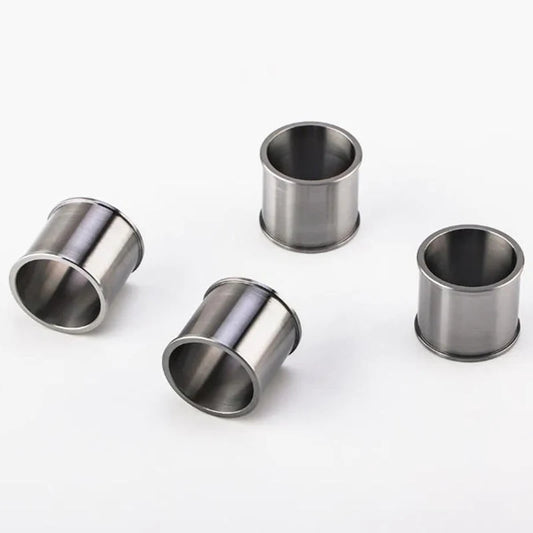 High-Precision CNC Machined Aluminum & Stainless Steel Parts – Custom Metal Cylindrical Sleeves