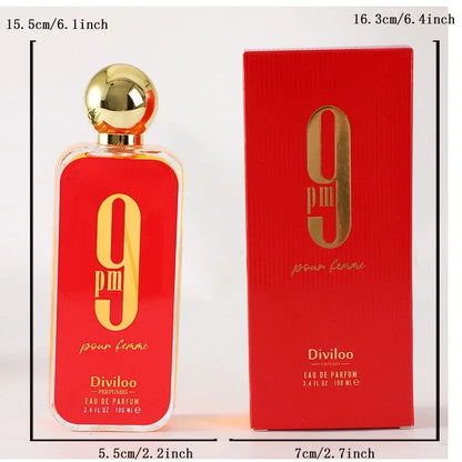 100ML Vanilla Perfume Spray for Women — Light Citrus Floral Fragrance, Long-Lasting Body Mist