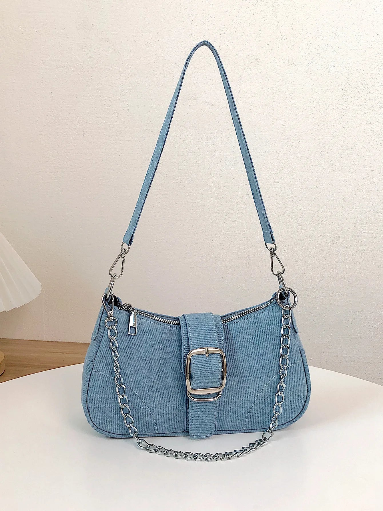 Small Design Jeans Cross-Shoulder Bag – Women's New Canvas Shoulder Bag
