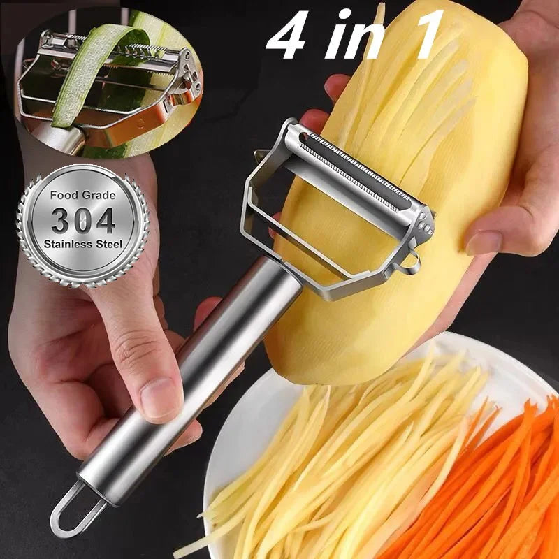 Whirlwind Potato Spiral Cutter – Creative Vegetable Slicer & Potato Tower Maker for Kitchen