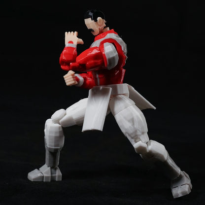3D Printed Invincible Anime Action Figures – Multi-Jointed Superhero Model Toys & Gifts