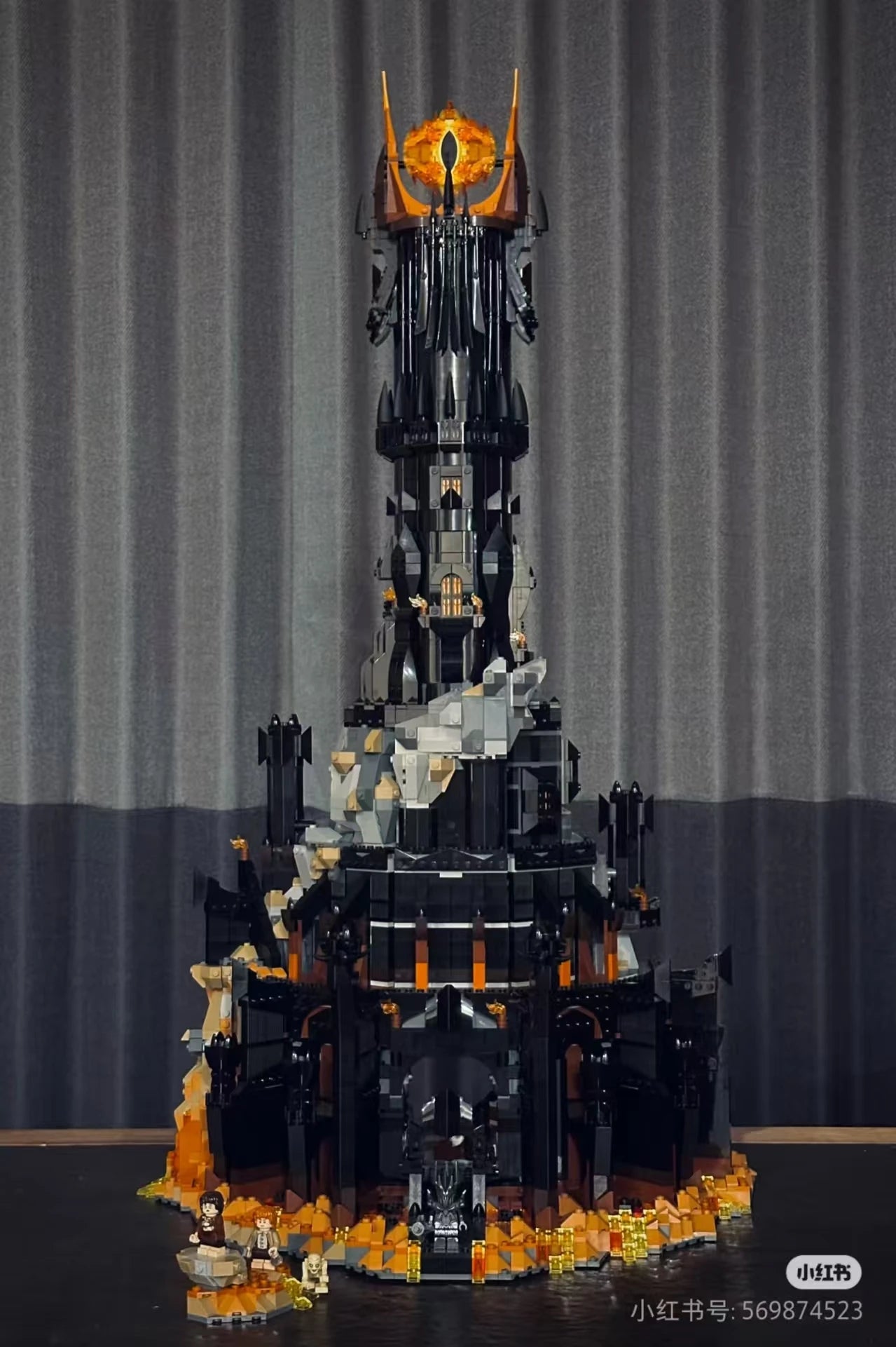 5471PCS Black Tower Building Blocks Kit 2024 – MOC Model Toy for Boys & Adults Birthday Gift