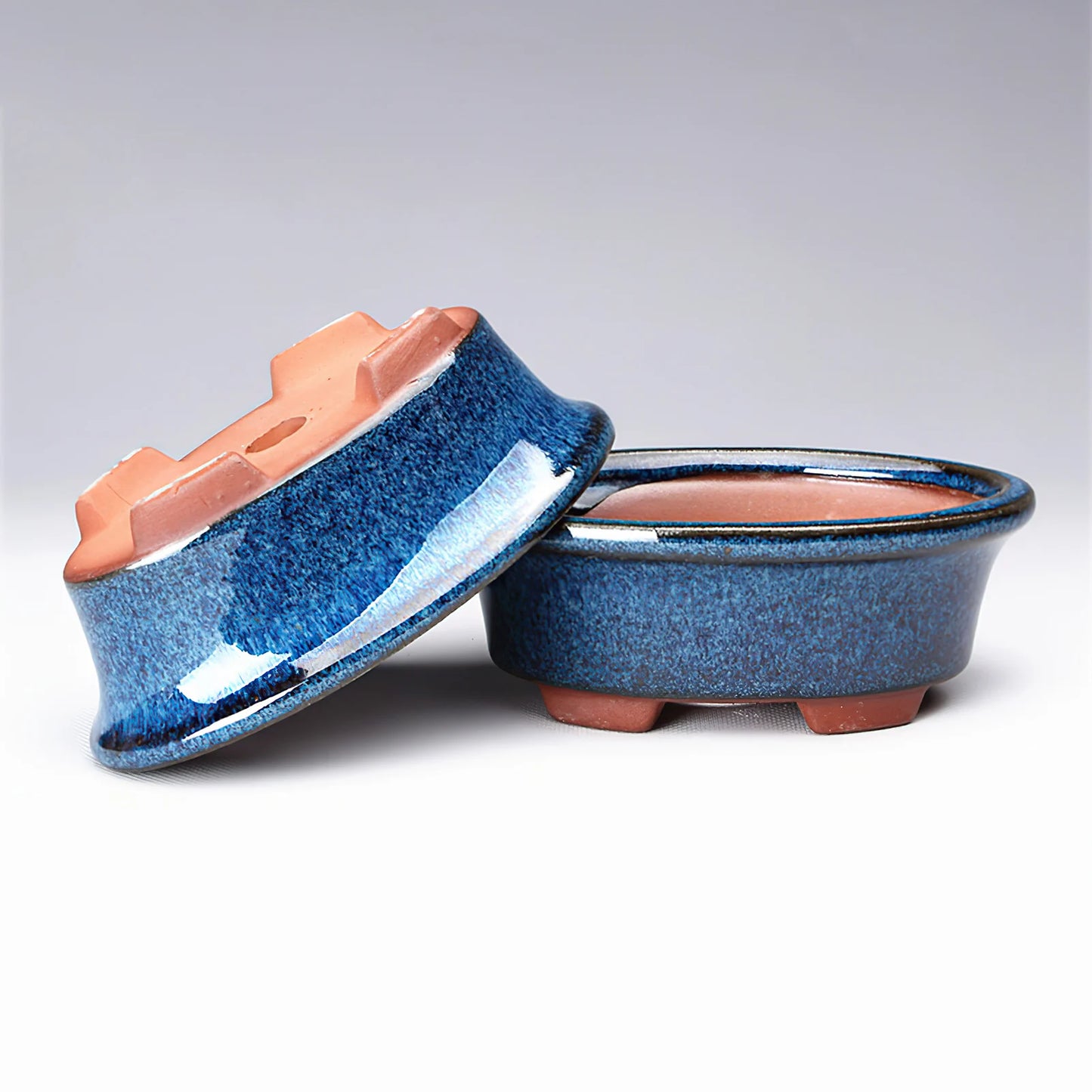 Ceramic Flower Pot with Drainage Hole - Lily Style Succulent & Orchid Planter for Home and Garden