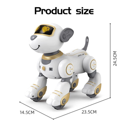 Funny RC Robot Dog – Programmable Electronic Stunt Dog with Voice Command, Touch Sensor & Music, Toy Gift for Kids