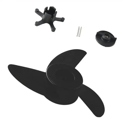 3-Blade Electric Boat Propeller – Outboard Trolling Motor Propeller with Fastening Nut