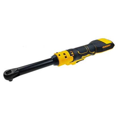 Cordless Ratchet Wrench - 220N.m 3/8" Extended Head Electric Screw Nut Driver for DeWalt 18V 20V Battery