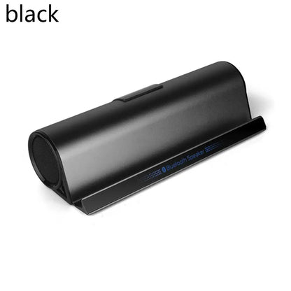 Phone & Tablet Stand with Bluetooth Speaker - Portable Bass Stereo Soundbar for iPad and Mobile Devices