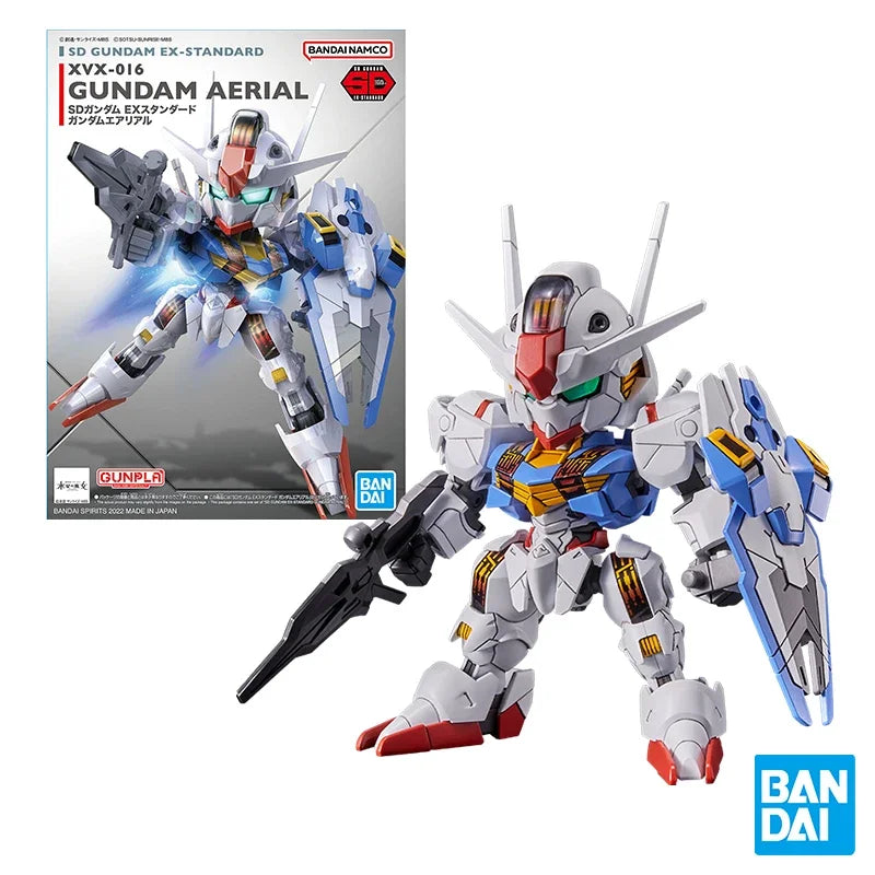 Bandai Gundam SDEX Action Figure – RX-78-2, Aile Strike, Exia, Unicorn, Astray Red Frame & Barbatos Model Kit