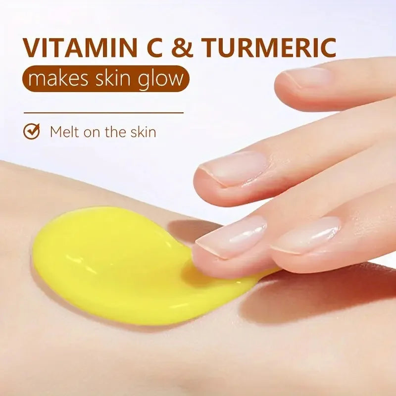 Turmeric Vitamin C Anti-Aging Cream – 50g Moisturizing Collagen & Hyaluronic Acid Face Cream for Wrinkle Reduction