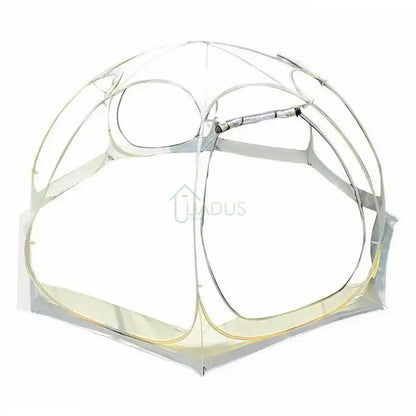 Camping Star Transparent Folding Tent – 4-8 Person Portable Spherical Tent, Rain/Windproof, Quick Opening for Outdoor Use