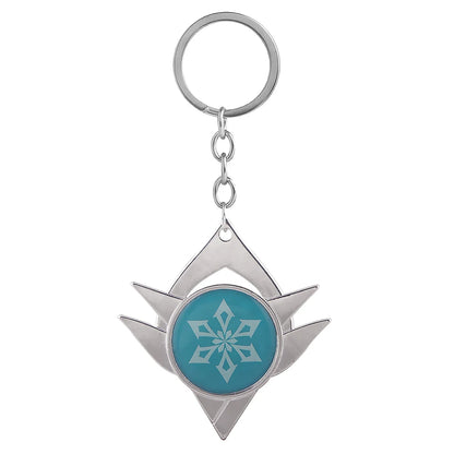 Genshin Impact Venti Eye Keychain 1:1 – Luminous Anime Cosplay Key Ring Backpack Pendant Gaming Accessories Gift