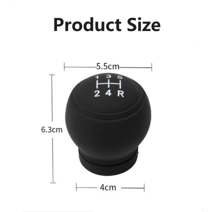 Universal Silicone Gear Shift Knob Cover – Dustproof, Waterproof, Nonslip Manual Shifter Protector