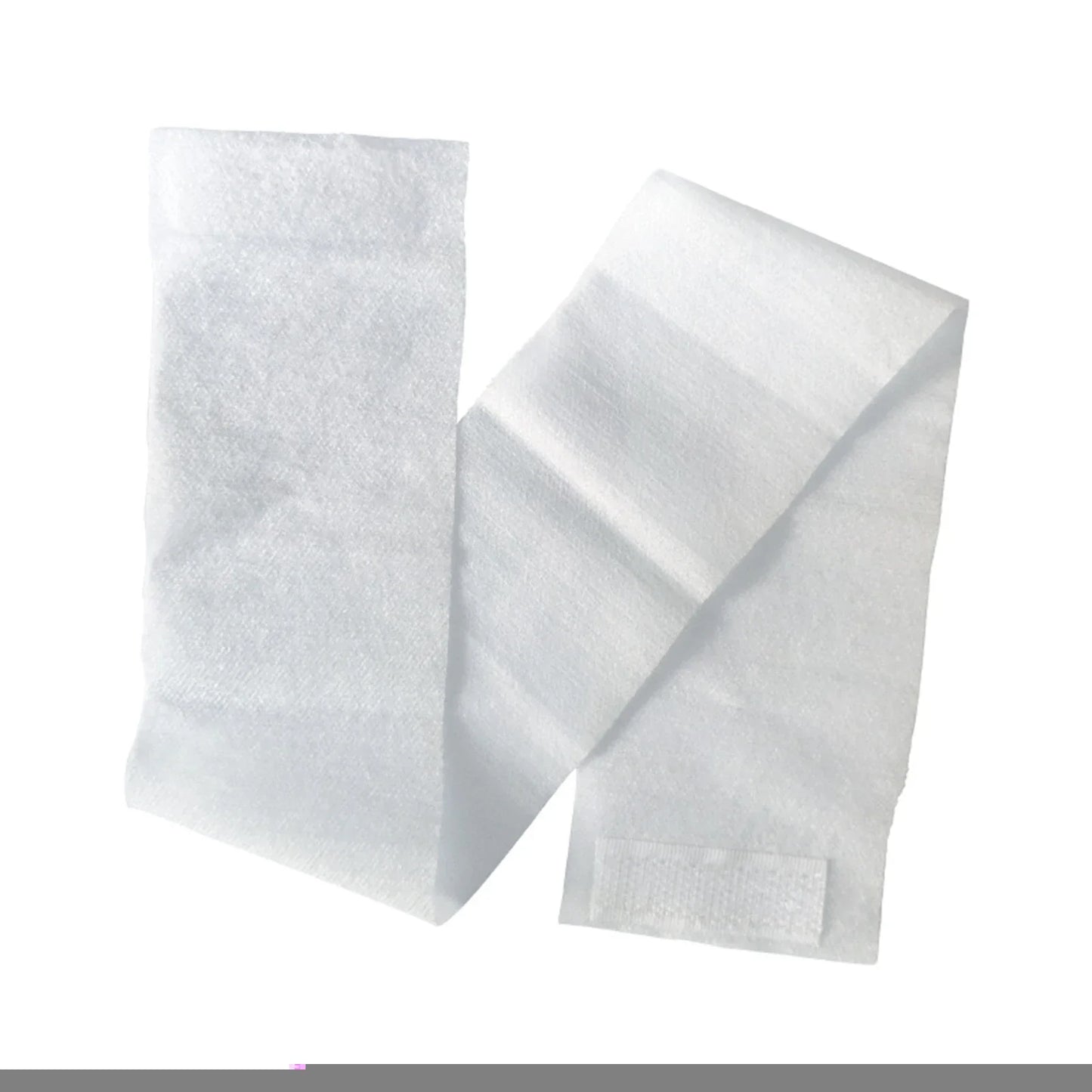 100pcs Disposable Spa Facial Headbands – Soft Non-Woven Stretch Hair Bands with Closure for Skincare & Beauty