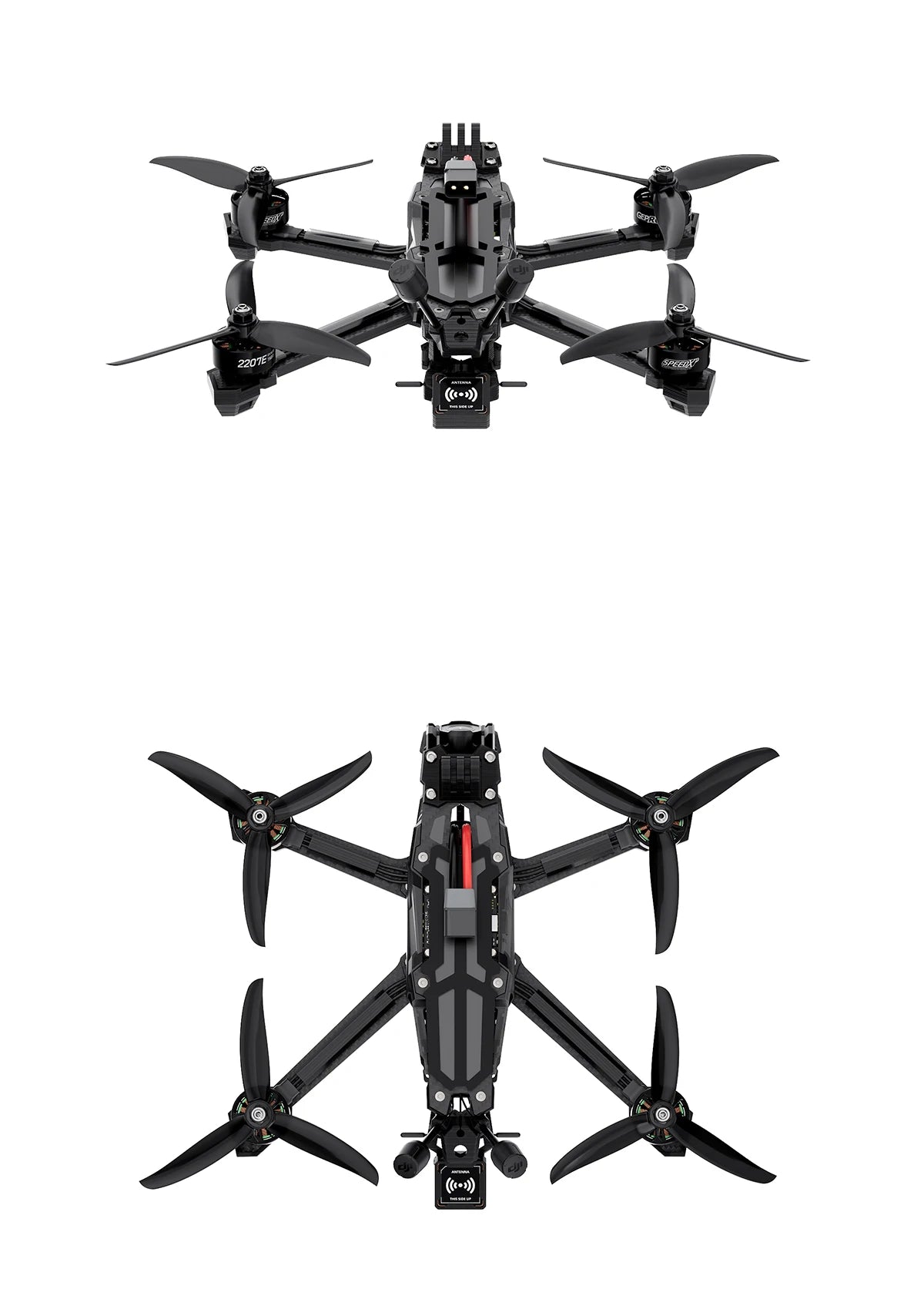 GEPRC Vapor-X5 D5 HD FPV Drone 5" – 4K 120fps Recording, O4 Air Unit, 2207E 1960KV Motor, Freestyle Quadcopter
