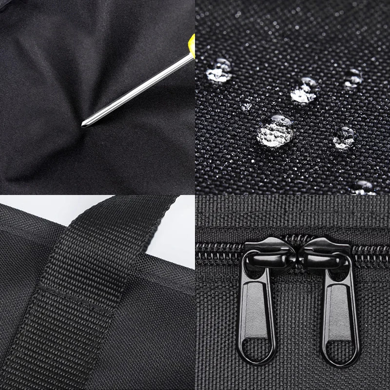 Camping Canopy Pole Storage Bag - Large Capacity Wear-Resistant Gear Organizer with Carry Handle