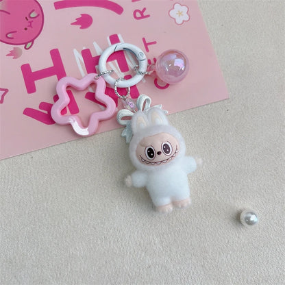 Cartoon Key Ring – Cute Backpack Pendant Gift for Students and Couples