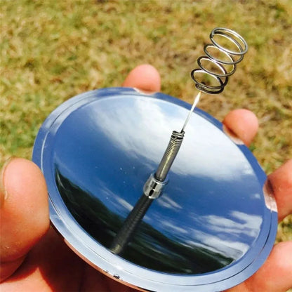 Solar Lighter – Waterproof Windproof Outdoor Fire Starter Tool, Portable Emergency Survival Gear for Camping, Hiking & Travel Kit
