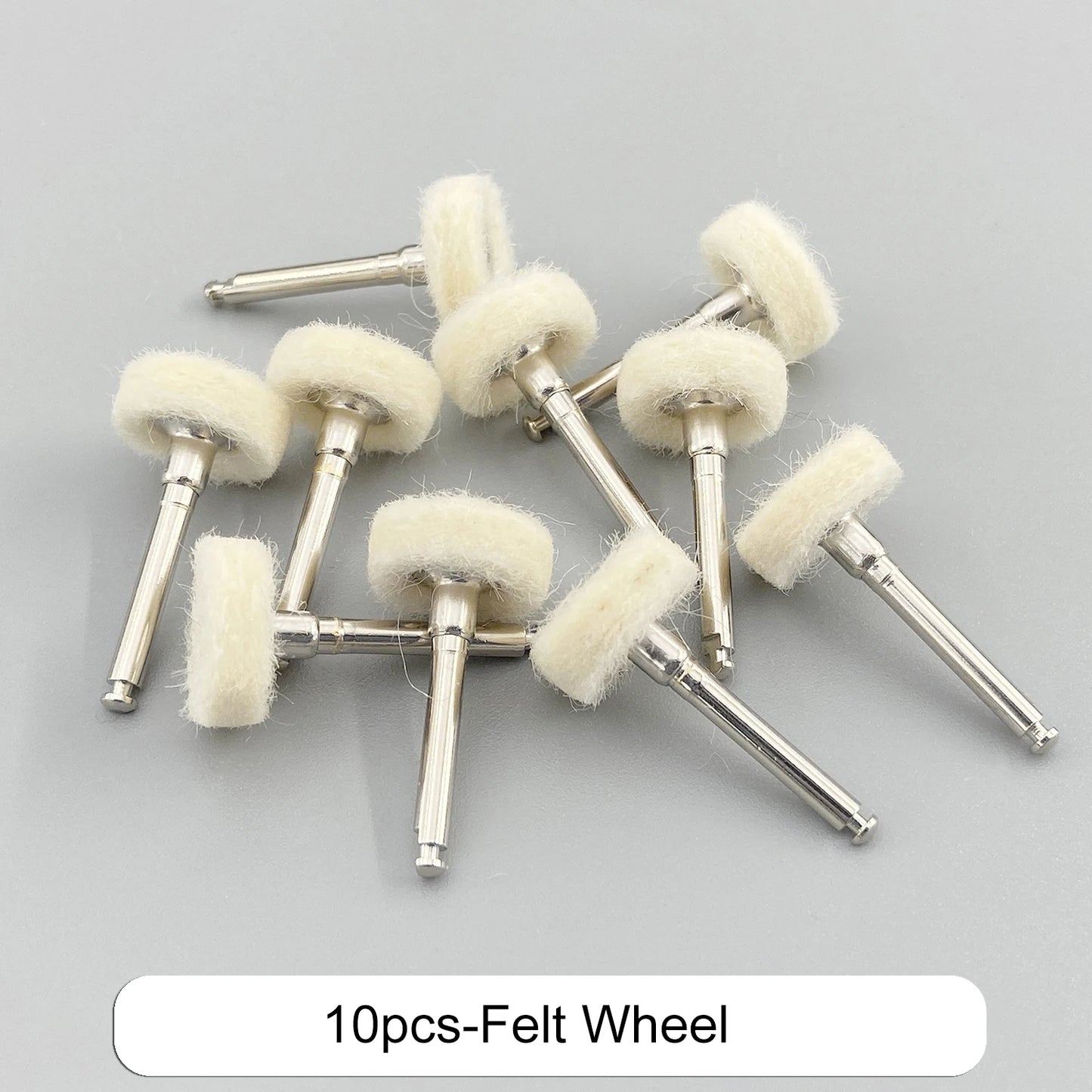 WELLCK Dental Silicone Grinding Heads – 12/10pcs Teeth Polisher for Low-Speed Dental Tools & Lab Use