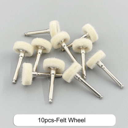 WELLCK Dental Silicone Grinding Heads – 12/10pcs Teeth Polisher for Low-Speed Dental Tools & Lab Use