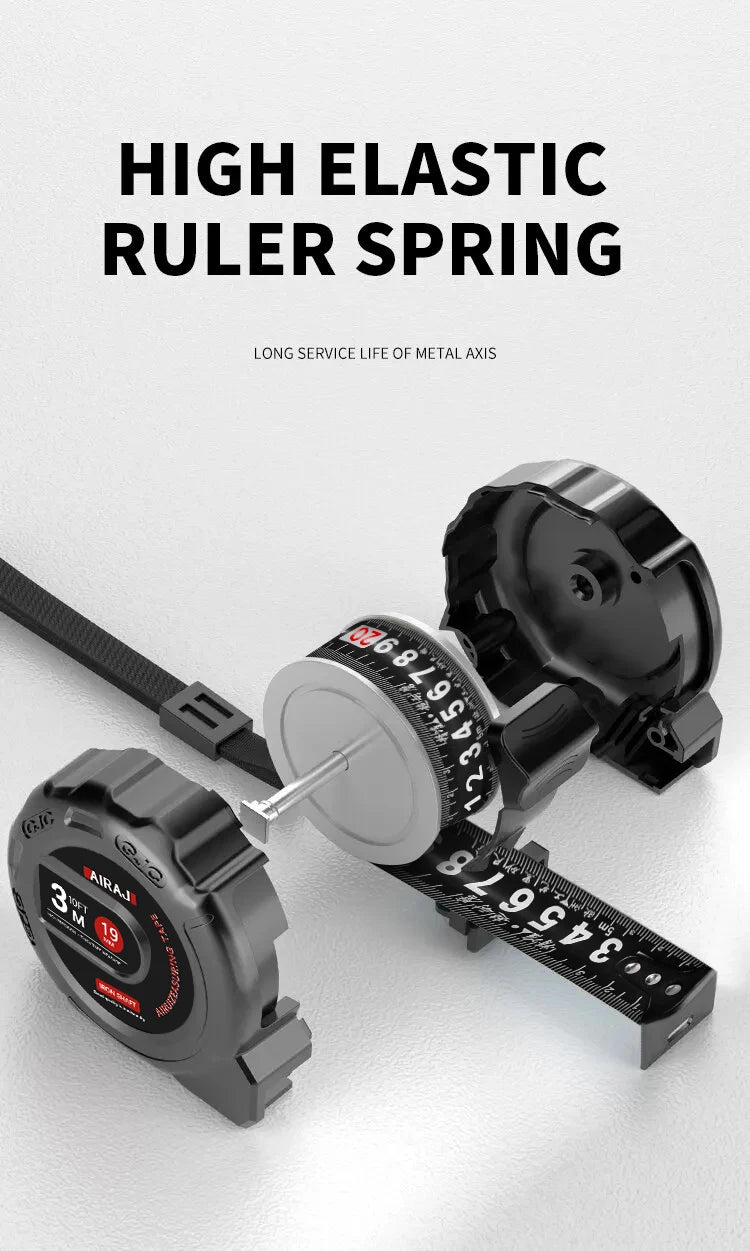 High-Precision Measuring Tools — 3/5/7.5M Waterproof & Anti-Corrosion Tape Measure for Woodworking & Household Use